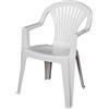 ARETA Aretha AR003 Lido Poltrona, Bianco, 1 pezzo