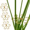 Cryptisg 4 Pezzi Supporti per Piante, Robusto e Durevole Supporto Monstera, Sostegno per Piante Rampicanti di Alta qualità e Raffinato, per Rampicanti, Rose e Pomodori, per Giardino e Interni