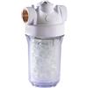 AQUAWATER - 105408 - Mini filtro anticalcare per scaldacqua - Per una protezione ottimale ed efficace dello scaldabagno - Adatto a tutte le installazioni - Polifosfato