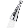 topolenashop Kit Aeratore Rubinetto Cucina 360° Testa a Spruzzo con 3 Modalità, Filtro Antispruzzo, Rotazione Girevole, Universale per Lavello e Bagno 87014
