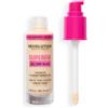 Revolution Beauty London Revolution Superfix Blur Longwear Foundation, F0.2N, 23 ml | Per carnagioni chiare fondotinta effetto matte a coprenza da media ad alta
