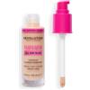 Revolution Beauty London Revolution Superfix Blur Longwear Foundation, F4C, 23 ml | Per carnagioni chiare fondotinta effetto matte a coprenza da media ad alta