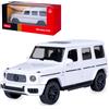 JAMARA 402267 Mercedes-AMG G 63 Diecast 1:43 - Modellino di auto RC in metallo con licenza ufficiale, auto da collezione in miniatura con telecomando, colore bianco
