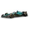 Burago Bburago - Aston Martin AMR23#14 Fernando Alonso, Scala 1:43, Modellino Diecast con Casco e Teca Espositiva, Dettagli Realistici, Licenza Ufficiale Aston Martin, Età Consigliata 14+ Anni
