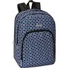 COMIX , Zaino Organizzato Allover Skulls Unisex Bambini E Ragazzi, Nero, Taglia unica, 67119