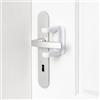 Your Day Mate Blocca Maniglia, 2 pezzi, Bianco, per Bambini e Animali Domestici, Blocca porte e finestre, con Adesivo speciale, Chiusura di Sicurezza per Bambini, Blocca Maniglia per Porte, Sicurezza Blocca porte