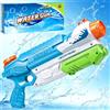 GlyndraPetal Pistola ad Acqua - Pistole ad Acqua Potente per Bambini Adulti, Fucile ad Acqua Water Gun Idee Regalo per Feste in Piscina e Attività All'aperto, Blu