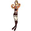 Zhongkaihua Anime Peluche Pieghevole Aurgelmir Morbido 28 cm | Divertente cuscino a forma di umano con action figure girevoli, decorazioni ornamentali, regali