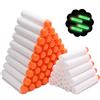 Airlab 100 Pezzi di Proiettili Glow-in-The-Dark per Nerf Dart Accessorio, Dardi Fluorescente per N-Strike Elite, Ricarica di Munizioni Glow Pallottole in Giocattoli e Giochi all'aperto, Bianco