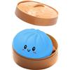 Generico Gigante Glitter Squishys Ravioli, Nuovo 2026 Glitter Dumpling Squishys, Divertente Giocattolo Antistress Bao Bun Con Vaporiera, Morbida Pallina Antistress Ravioli Spremere Giocattoli