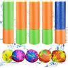 LXYYDS Pistole ad Acqua per Bambini, 5 Pezzi Pistola ad Acqua in Schiuma di Colori + 5 Pezzi Palle di Bombe d'acqua, Pistola ad Acqua Schiumogena, per Piscina, Spiaggia e Giardino All'aperto