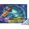 TVJOFXPWXNVU Cavallo Sognante 1000 Pezzi Puzzle Carta per Adulti Rilassante Decorazione da Parete Rompicapo 38x26cm/1000pcs