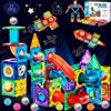 JUQG 74 Pcs Giocattoli Magnetici da Costruzione con Tubi, 3D Giocattoli da Costruzione Magnetici, Giocattoli educativi da costruzione Regalo Perfetto per Bambini Adatto per Ragazzi e Ragazze 3+