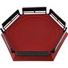 XIASABA Stadio Battaglia Arena per Battling Top Burst Combat Training Ground Burst Battle Top Arena Staccabile Addensato Battling Top Stadio per Burst Battling Tops Gioco Giocattolo (215g/7.6oz)