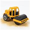 OTHERWISETRIVIAL Veicoli da Cantiere in Plastica Manuali per Sabbia, Giardino - Scegli tra Dumper, Rullo, Pala Caricatrice (RULLO COMPRESSORE M 24X11X14CM)