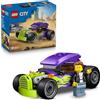 LEGO City Hot Rod - Race Car Toy w/a Driver Minifigure & Folding Roof - Fine Motor Skills Building Set - Small Birthday Gift Idea for 5+ Year Old Boys - 60485