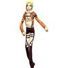 Zhongkaihua Anime Twistable Peluche Annie Leonhart Morbido Farcito 28cm | Divertente cuscino a forma di umano con action figure girevoli, decorazioni ornamentali, regali
