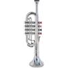 Bontempi Tromba Giocattolo 4 Pistoni Colorati, 37 cm, Colore cromato | 4 PISTONI COLORATI: ogni pistone corrisponde a una nota diversa, ideale per i primi approcci giocosi alla musica.