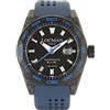 Locman Italy Stealth Carbon Orologio da uomo Automatico Nero e Blu Rif. 0216