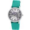 Pacific Time Orologio da polso per bambini, ragazza, ragazzo, orologio per bambini, cinturino in tessuto, 10305-turchese, Sport