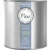 FLEUR DESIGNER'S PAINT | Pittura a Calce Antibatterica, Traspirante e Sanificante, Colore Malmo Green, a Base di Puro Grassello di Calce, Effetto Naturale, Made in Italy, 2,5 litri