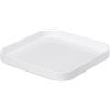 SmartStore Coperchio quadrato, bianco, per cucina, bagno, ufficio, dispensa, frigorifero, sicuro per alimenti e senza BPA, 20 x 20 x 2,5 cm