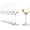 Stölzle Lausitz Bicchieri da Vino Bianco Experience Set di 6 350 ml - Calici di Alta Qualità per Vino Bianco & Aperitivo - Eleganti Bicchieri in Cristallo - Lavabili in Lavastoviglie