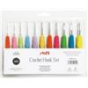 Stafil Set Uncinetti Ergonomici Soft Touch 11 Pezzi Ø 2-8 mm