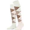 Burlington Marylebone W Kh lana al ginocchio fantasia 1 paio, Calzini lunghi Donna, Bianco Off-White 2040, 36-41