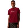 Calvin Klein Donna T-Shirt Maniche Corte Logo Classic Regular Fit