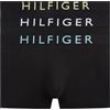 Tommy Hilfiger Uomo Boxer Confezione da 3 con Fascia con Logo, Nero (Lmn Crd/Arc AQU/Blk), L