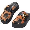 CLEIKS Ciabatte Donna Plateau Pantofole Fibbia Sandali Slipper Ampie Scarpe Estive Femminili