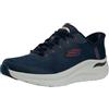 Skechers Men's Hands-Free Slip-ins Arch Fit 2.0 Lestur Sneaker, Marina Militare, 43 EU