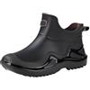 Generisch Scarpe da pioggia versatili, stivali corti, pantofole, scarpe outdoor per l'uso quotidiano, Nero , 41 EU