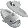 GULAKY Cloud Shark Slides Pillow Slippers - Pantofole unisex da bagno estive