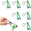 Generic Strumento detergente per occhiali, utensile per pulizie di occhiali 6 pezzi