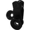 SKISUNO Obiettivo Grandangolare Obiettivo Macro per Smartphone Kit di Lenti Clip per Fotocamera Cellulare Adatto per Maggior Parte degli Smartphone