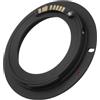 FKYMX Anello adattatore for obiettivo chip M42-EOS 3.0 for obiettivo Eos M42, compatibile con Canon, Eos 500d, 1000d, 450d, 400d, 350d, 300d, 50d, 40d, 30d, 20d, 10d O3