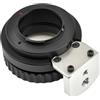 FKYMX Anello adattatore for montaggio obiettivo for B4 2/3, compatibile con Panasonic, ENG Cine To Micro Four Thirds M4/3, compatibile con Olympus, fotocamera G95 GX9 G110 G100 E-M1III