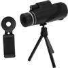 HAWILLOSCH Telescopio Monoculare Compatto e Antiscivolo per Birdwatching Escursionismo Campeggio con Immagini Portatile