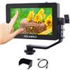FEELWORLD F6 Plus V2 - Monitor per fotocamera da 6 pollici, touch screen HDR con display nitido 3D LUT, HD 1920 x 1080 IPS 4K HDMI Loop in/Out DSLR Video Peaking Focus Assist