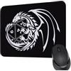 WHLBHG Tappetino per mouse quadrato con draghi per uomini e donne Dungeon Master, regalo per videogiochi (DM 2)