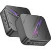 Blackview MP100 W-11 Pro Mini PC, AMD Ryzen 7 5825U (7nm/8C16T/4.5GHz), 32GB DDR4 1TB M.2 SSD Mini Computer, Triplo Display 4K, USB 2.0/3.2, Type-C, WiFi 6, Micro PC per Gioco/Affari/Scuola