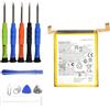 ERYNK NA50 Batteria di ricambio compatibile con Motorola Edge 30 Pro/Motorola Edge Plus 2022 con kit di attrezzi