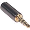 Leeadwaey OMTP a CTIA Lega Universale Auricolare Auricolare Microfono Adattatore Convertitore