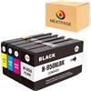 NEXTPAGE 950xl 951xl - Cartucce d'inchiostro multipack 950 951 XL di ricambio per Officejet Pro 251dw 276dw 8100 8600 8610 8620 8630 8640 8650 8660 8615 8616 8625 (nero Cio) a magenta giallo