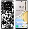 Tumundosmartphone Cover Silicone per Huawei Honor Magic 4 Lite Disegno Snow Mimetico Disegni