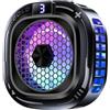 Generico Dissipatore per Cellulare - Dissipatore Magnetico da 10W | Ventola di raffreddamento per smartphone a 3 velocità con luce RGB - Per Live Streaming Di Giochi E Riprese Video