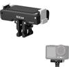 Nitze Magnetic Quick Release Adapter Mount per DJI Osmo Action 5 Pro/4/3/Osmo 360, Supporto Magnetico con Foro Filettato da 1/4 & Alette Pieghevoli per Treppiedi & Accessori per Action Cam - N28-B1