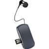 SUNSEATON Auricolare Bluetooth con Filo Retrattile, può Inserire Scheda TF